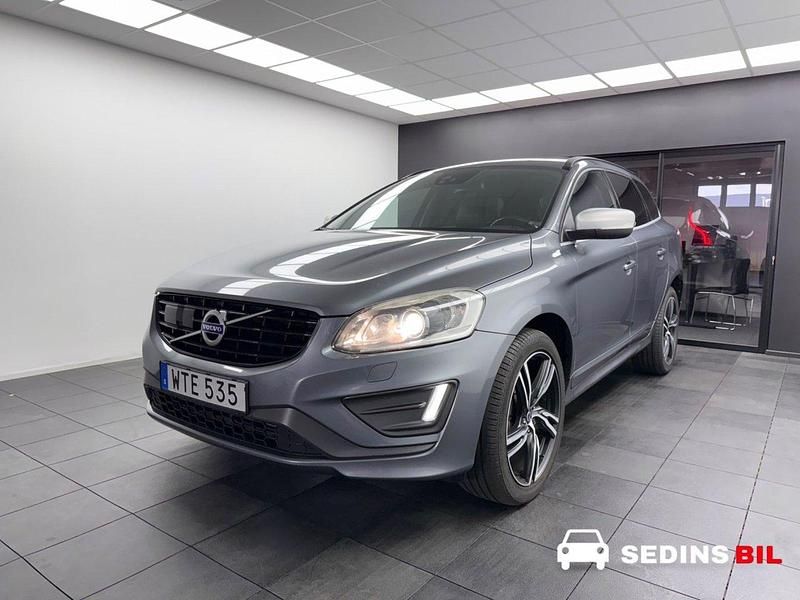 Grå Begagnad 2017 Volvo XC60 R-Design SUV | 179 900 kr (Lite dyr) - Bild 1/3