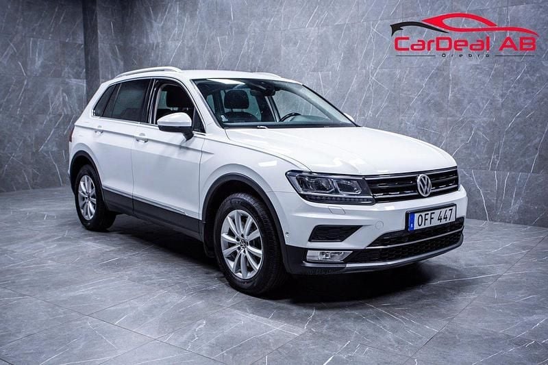 Vit Begagnad 2016 VW Tiguan GT SUV | 144 800 kr (Lite dyr) - Bild 1/4