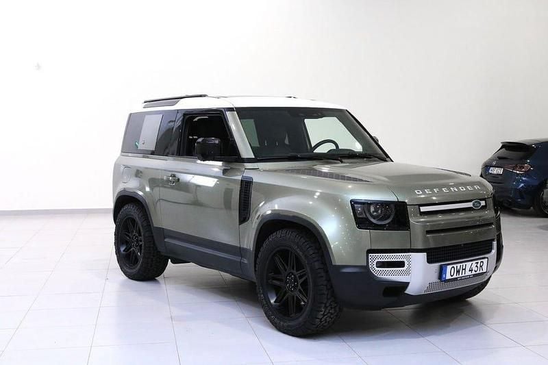 Begagnad Land Rover Defender HSE 301 HK (221 kW) 2021 Grön SUV