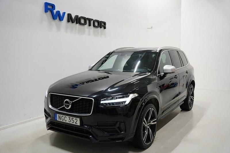 Begagnad Volvo XC90 R-Design 407 HK (299 kW) 2017 Svart SUV