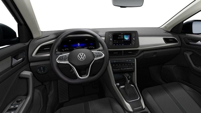Ny VW T-Roc Edition 150 HK (110 kW) 2025 Vit (pure white black) SUV