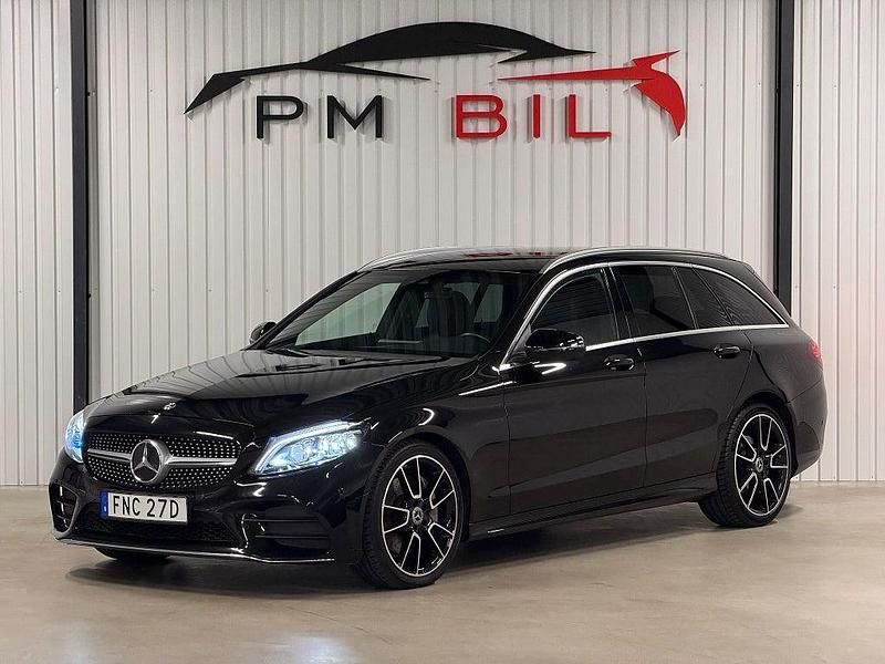 Begagnad Mercedes C300 AMG 245 HK (180 kW) 2020 Svart Kombi