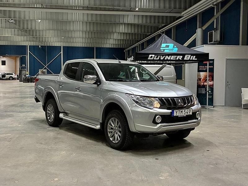 Silver Begagnad 2019 Mitsubishi L200 Pickup | 259 900 kr - Bild 1/4