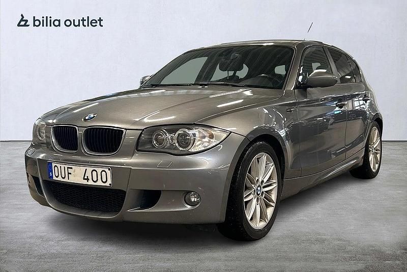 Grå Begagnad 2009 BMW 118 M Sport Halvkombi | 59 900 kr (Bra pris) - Bild 1/3