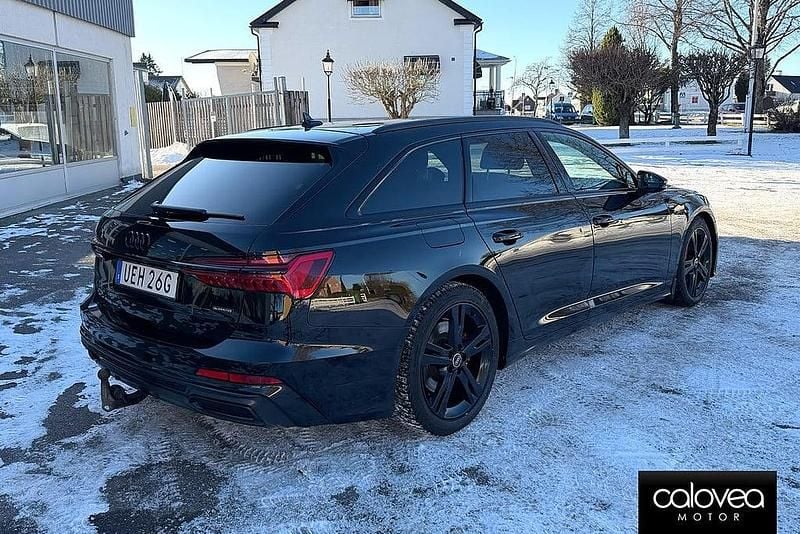 Begagnad Audi A6 S-Line 265 HK (194 kW) 2023 Svart Kombi