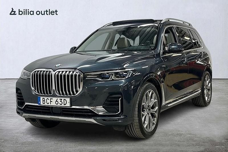 Grå Begagnad 2019 BMW X7 SUV | 639 900 kr (Bra pris) - Bild 1/4