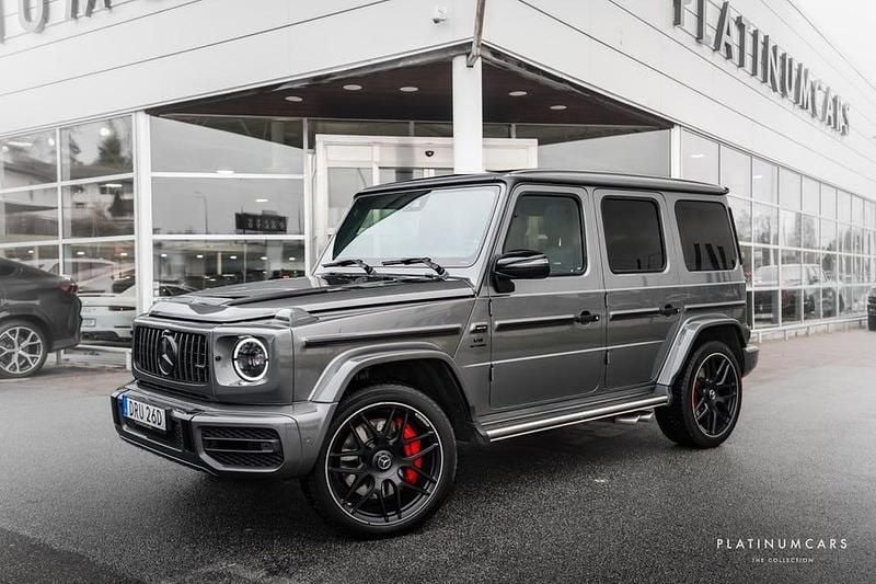 Graphite Begagnad 2022 Mercedes G63 AMG Exclusive SUV | 1 699 000 kr (Bra pris) - Bild 1/4