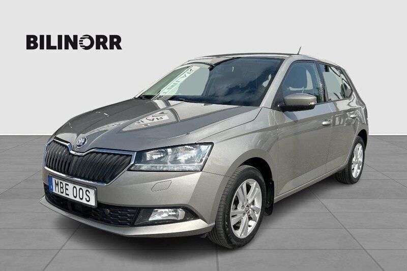 Ljusbrun Begagnad 2019 Skoda Fabia Style Halvkombi | 139 500 kr (Marknadspris) - Bild 1/4
