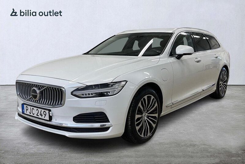Vit Begagnad 2022 Volvo V90 Core Kombi | 329 000 kr (Bra pris) - Bild 1/3