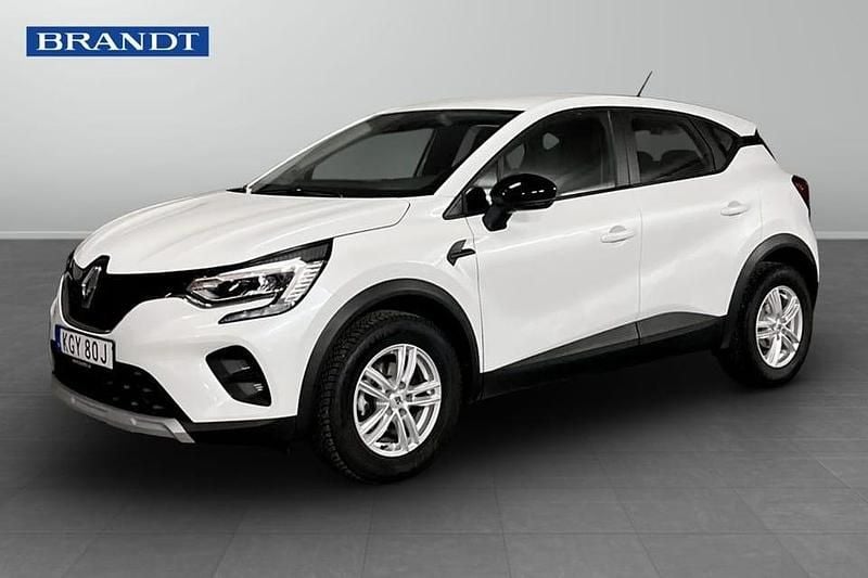 Vit Begagnad 2024 Renault Captur Equilibre SUV | 204 900 kr (Marknadspris) - Bild 1/4