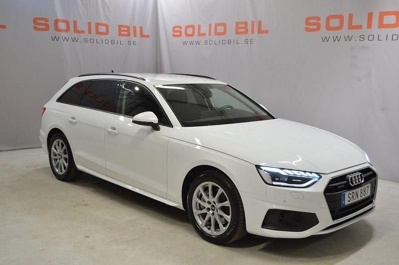 Vit Begagnad 2022 Audi A4 Kombi | 299 900 kr (Marknadspris) - Bild 1/4