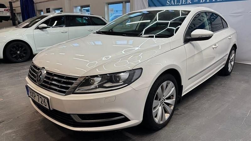 Begagnad VW CC 177 HK (130 kW) 2014 Vit Sedan