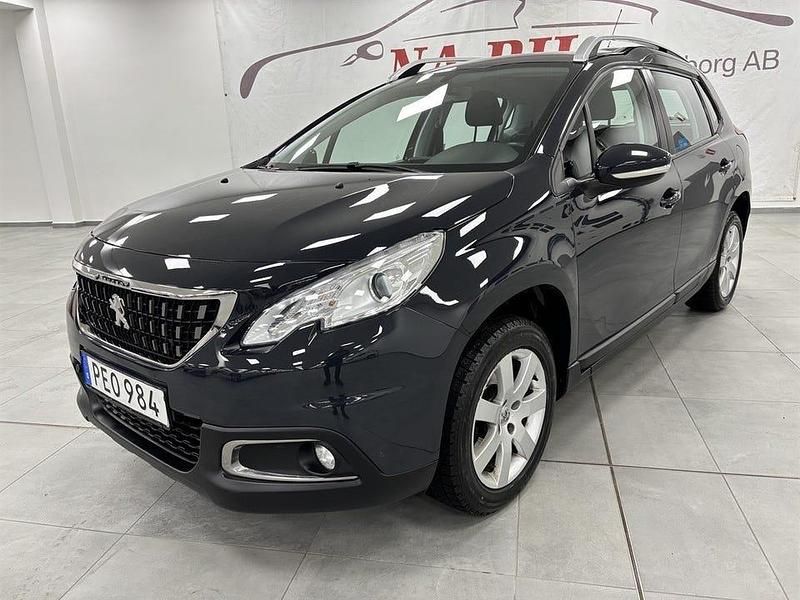 Mörkgrå Begagnad 2017 Peugeot 2008 SUV | 99 900 kr (Marknadspris) - Bild 1/4