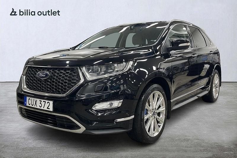Svart Begagnad 2016 Ford Edge Vignale SUV | 209 900 kr (Marknadspris) - Bild 1/3