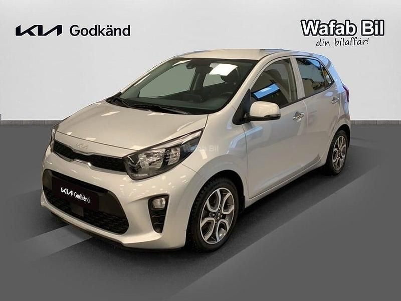 Grå Begagnad 2022 Kia Picanto Advance Halvkombi | 169 000 kr (Marknadspris) - Bild 1/4