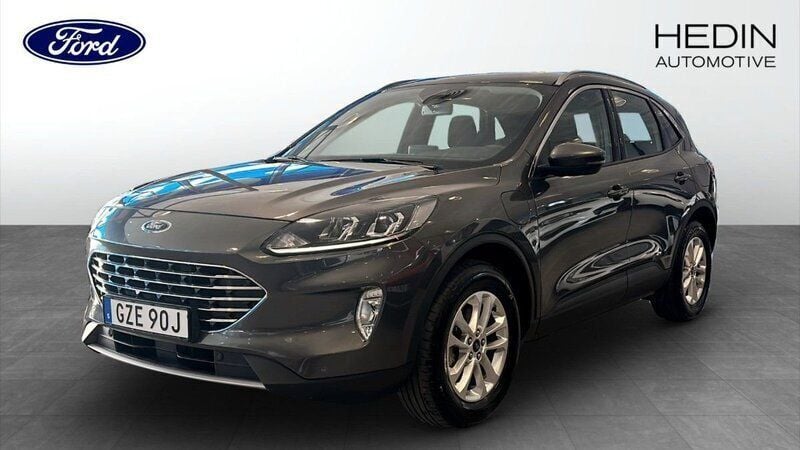 Grå (grey) Begagnad 2022 Ford Kuga Titanium SUV | 259 900 kr (Bra pris) - Bild 1/4