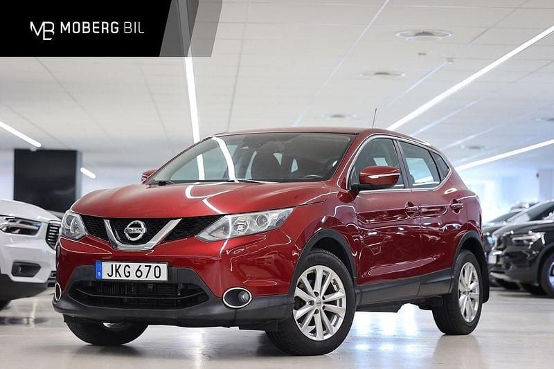 Röd Begagnad 2014 Nissan Qashqai SUV | 129 900 kr (Marknadspris) - Bild 1/3