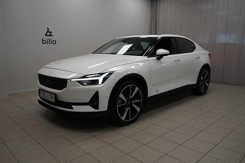 Vit Begagnad 2021 Polestar 2 Pilot Sedan | 319 900 kr - Bild 1/3