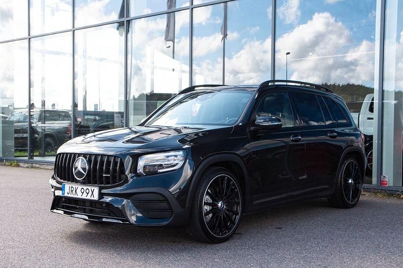 Svart Begagnad 2023 Mercedes GLB35 Premium Plus SUV | 549 000 kr - Bild 1/4