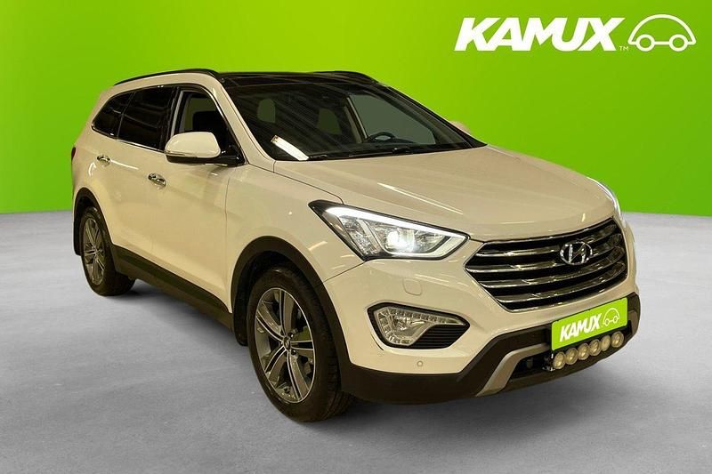 Vit Begagnad 2014 Hyundai Santa Fe SUV | 154 800 kr (Lite dyr) - Bild 1/4
