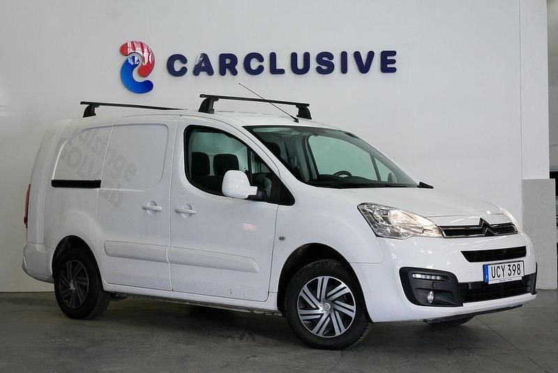 Vit Begagnad 2018 Citroën Berlingo Van | 109 900 kr (Bra pris) - Bild 1/4