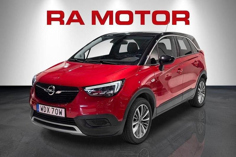 Röd Begagnad 2020 Opel Crossland X Dynamic SUV | 169 900 kr (Marknadspris) - Bild 1/4