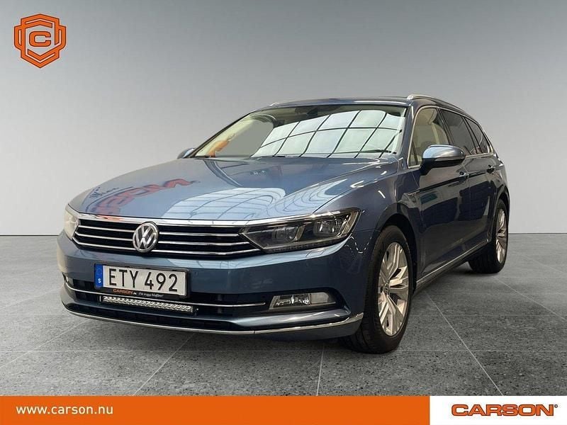 Blå Begagnad 2015 VW Passat GT Kombi | 127 900 kr (Bra pris) - Bild 1/3