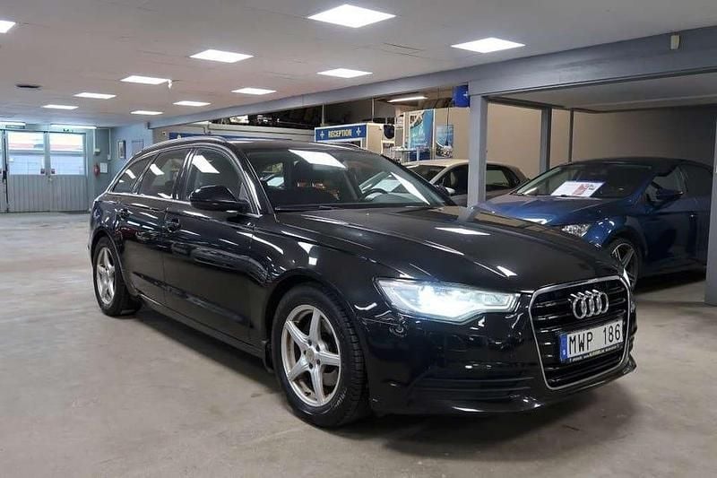 Svart Begagnad 2013 Audi A6 Proline Kombi | 99 500 kr (Marknadspris) - Bild 1/4