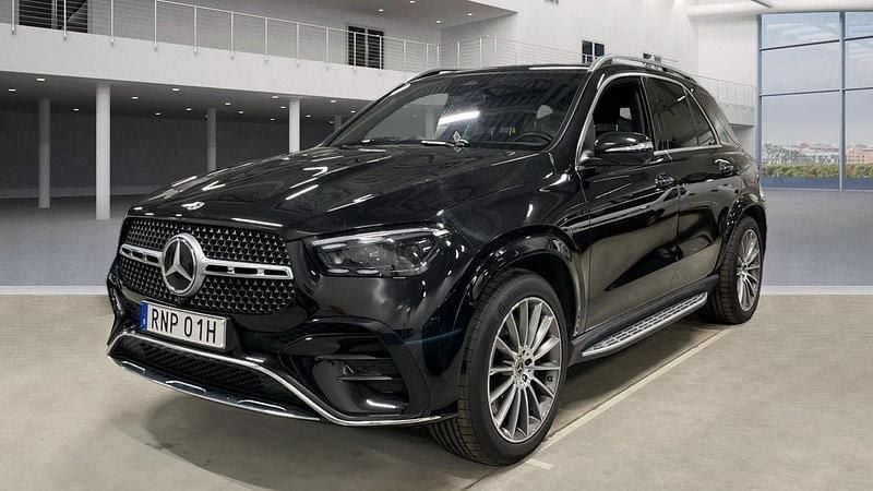 Svart Begagnad 2024 Mercedes GLE350e AMG Line Premium Plus SUV | 919 900 kr (Marknadspris) - Bild 1/4