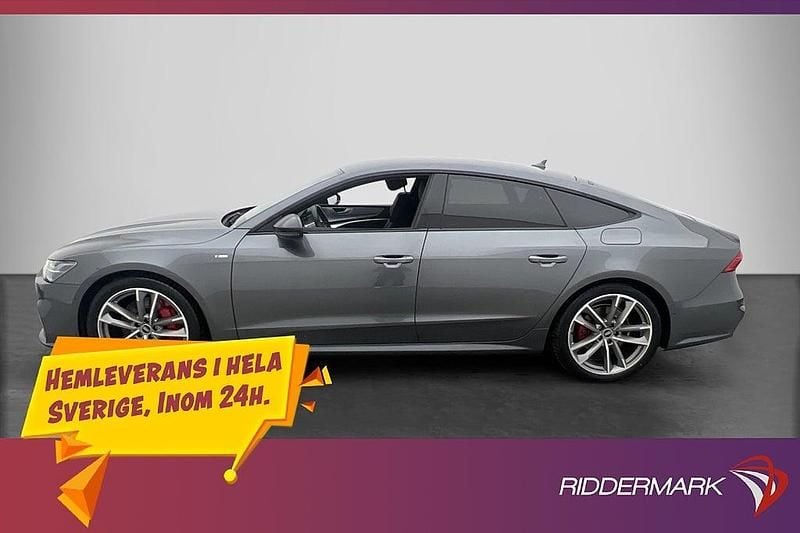 Grå Begagnad 2021 Audi A7 Sportback S-Line Halvkombi | 524 900 kr - Bild 1/3