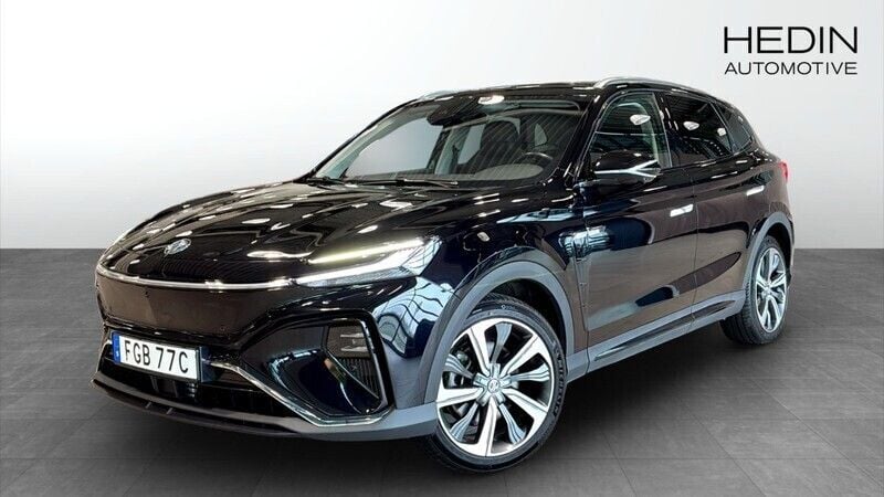 Svart (black) Begagnad 2021 MG Marvel R Luxury SUV | 269 900 kr (Marknadspris) - Bild 1/4