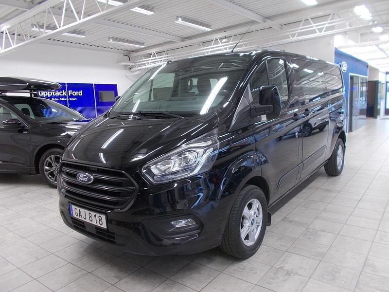 Svart Begagnad 2019 Ford Transit Custom Van | 349 400 kr - Bild 1/4