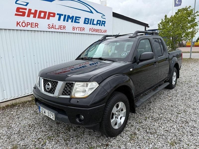 Svart Begagnad 2007 Nissan Navara Pickup | 59 900 kr (Bra pris) - Bild 1/4