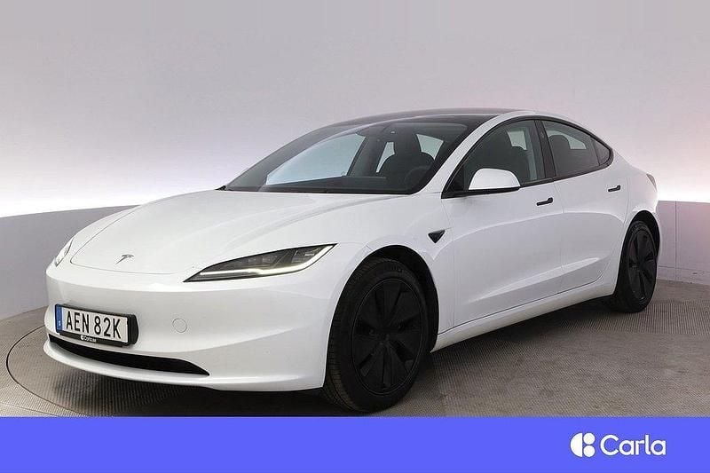 Vit Begagnad 2023 Tesla Model 3 Long Range AWD Sedan | 461 900 kr - Bild 1/2