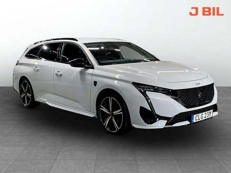 Vit Begagnad 2024 Peugeot 308 SW GTi Kombi | 229 900 kr (Marknadspris) - Bild 1/4