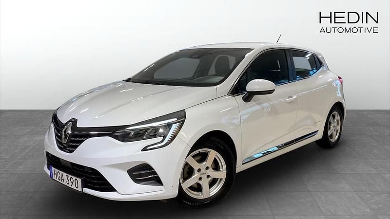 Vit Begagnad 2021 Renault Clio V Intens Halvkombi | 179 000 kr - Bild 1/4