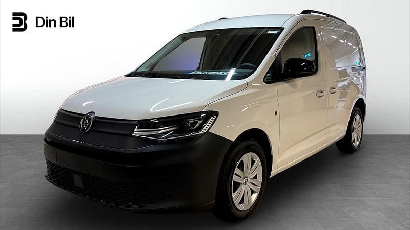 Vit (candyvit) Ny 2025 VW Caddy Minibuss | 397 000 kr (Marknadspris) - Bild 1/4