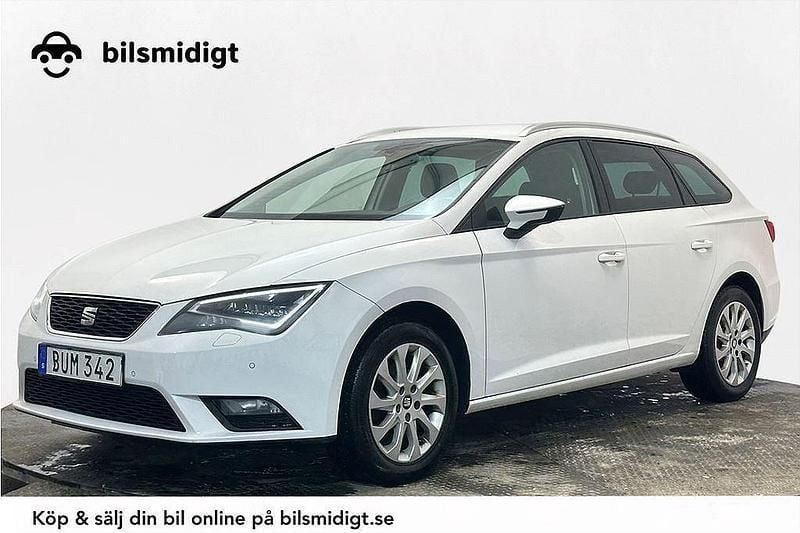 Vit Begagnad 2016 Seat Leon ST Style Kombi | 94 900 kr (Marknadspris) - Bild 1/3