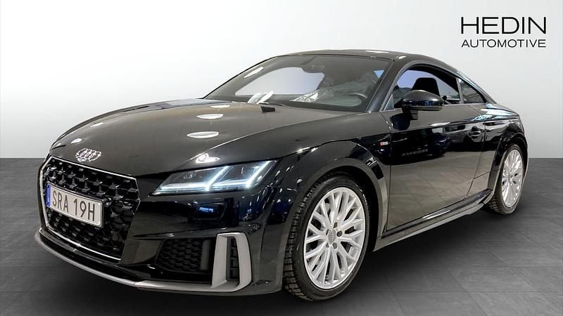 Begagnad Audi TT S-Line 197 HK (144 kW) 2023 Svart Sportkupé