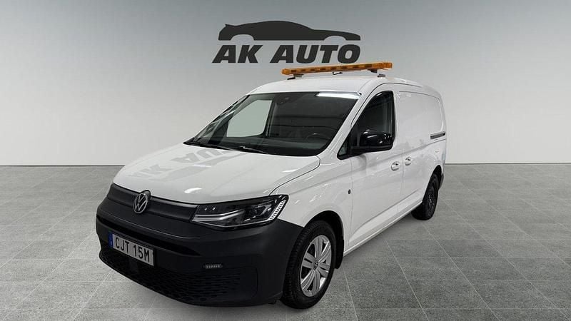 Vit Begagnad 2022 VW Caddy Maxi Minibuss | 259 000 kr (Bra pris) - Bild 1/4