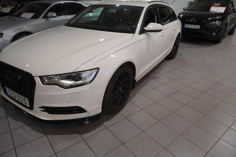 Vit Begagnad 2013 Audi A6 Proline Kombi | 118 000 kr (Marknadspris) - Bild 1/4