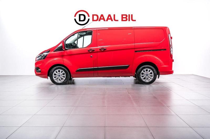 Röd Begagnad 2022 Ford Transit Custom Van | 229 700 kr (Bra pris) - Bild 1/4