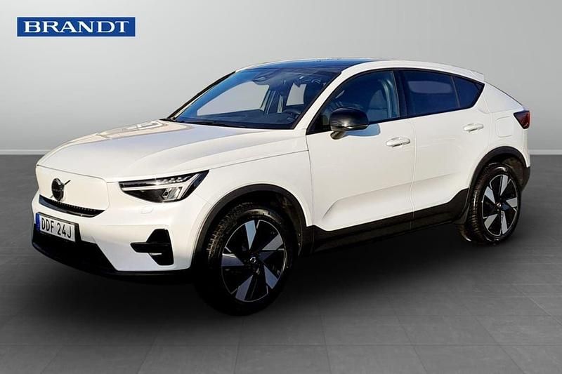 Vit Begagnad 2024 Volvo EC40 Core SUV | 409 900 kr (Lite dyr) - Bild 1/4
