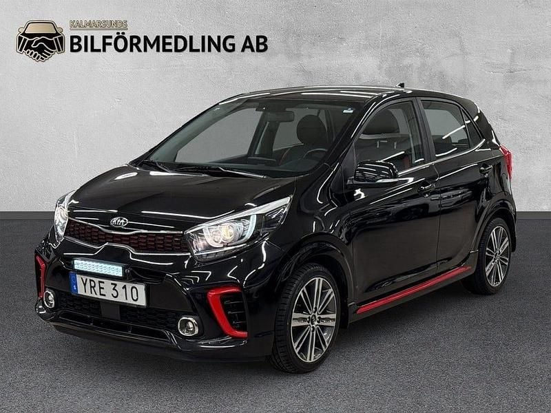 Svart Begagnad 2018 Kia Picanto GT-Line Halvkombi | 114 900 kr (Lite dyr) - Bild 1/4