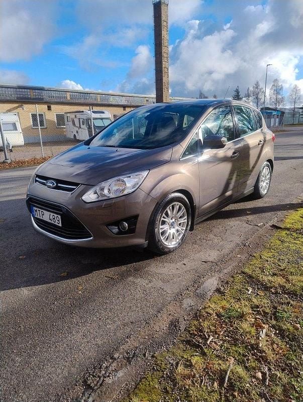 Brun Begagnad 2012 Ford C-MAX Titanium Minibuss | 64 900 kr (Bra pris) - Bild 1/4
