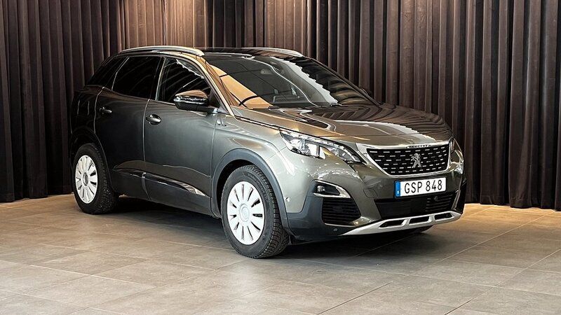 Okänd (grå smart) Begagnad 2018 Peugeot 3008 GT-line SUV | 279 000 kr - Bild 1/4