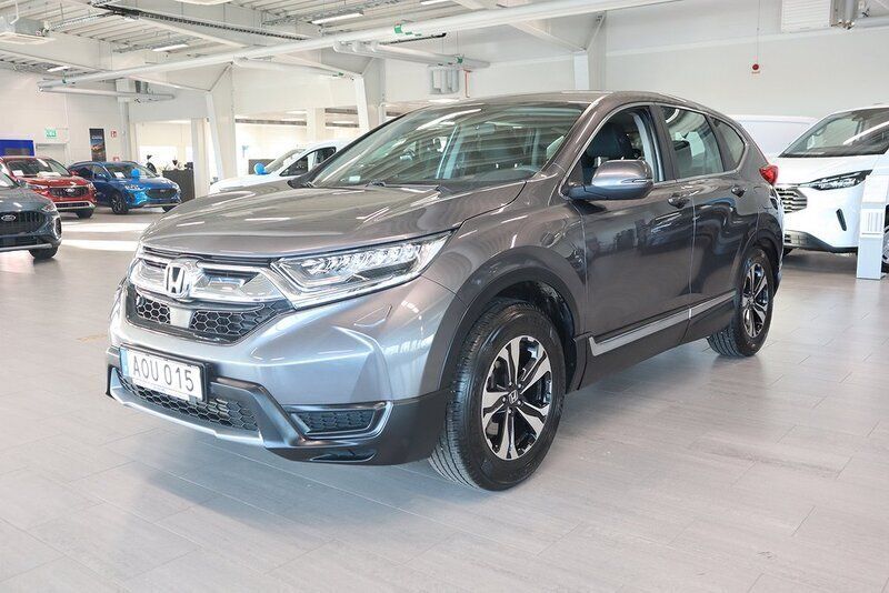 Ljusgrå (grå metallic) Begagnad 2018 Honda CR-V Comfort SUV | 244 800 kr (Marknadspris) - Bild 1/4