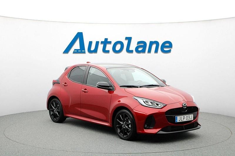 Röd Begagnad 2024 Mazda 2 Homura-Line Halvkombi | 279 900 kr - Bild 1/3