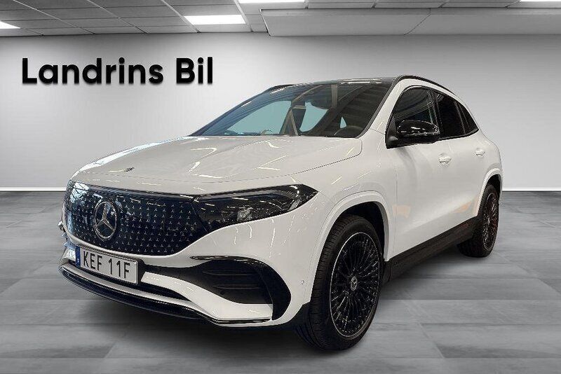 Vit Begagnad 2024 Mercedes EQA300 AMG SUV | 549 000 kr - Bild 1/4