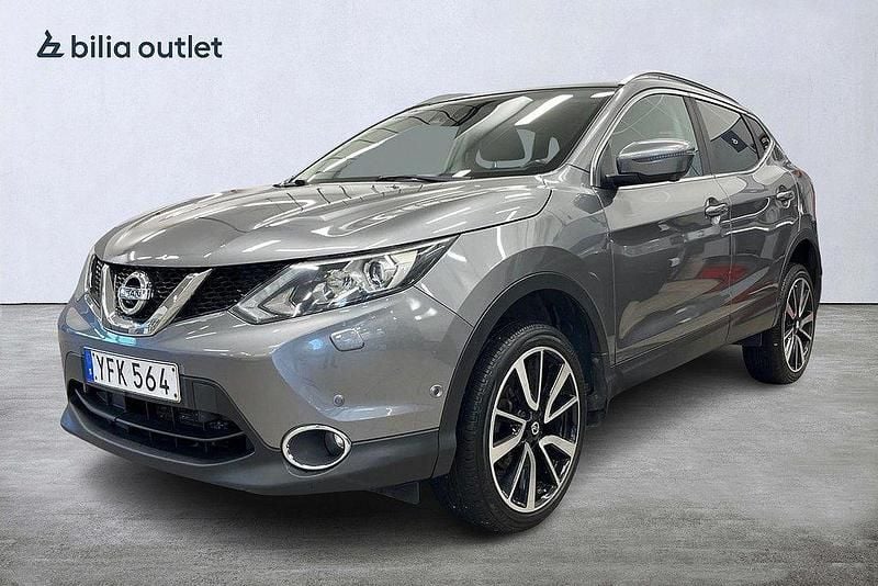 Grå Begagnad 2016 Nissan Qashqai 360º SUV | 139 900 kr (Marknadspris) - Bild 1/4